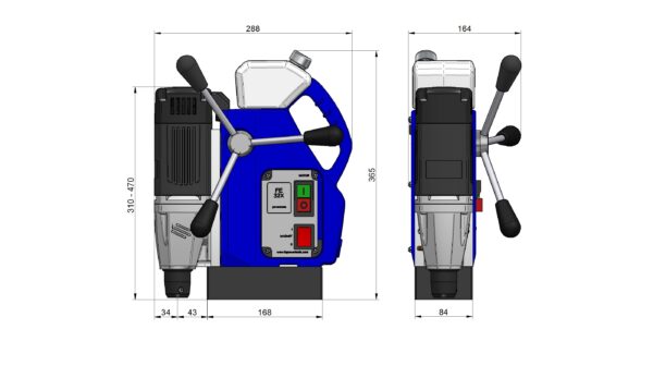 TALADRO MAGNÉTICO FE 32 X - Imagen 3
