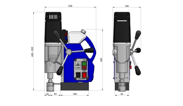 TALADRO MAGNÉTICO FE 60 RL X - Imagen 3