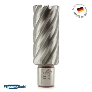 Broca hueca anular FE 55 de FE Powertools diámetro 12 a 130 mm para taladro magnético profesional