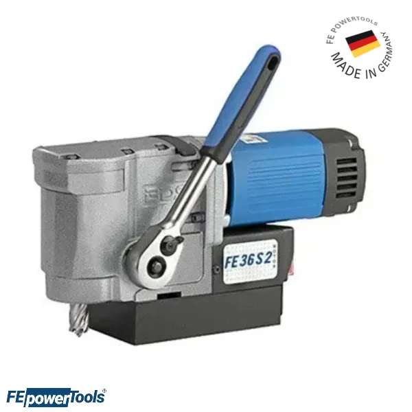 Taladro Magnético FE 36 SX de ángulo recto compacto