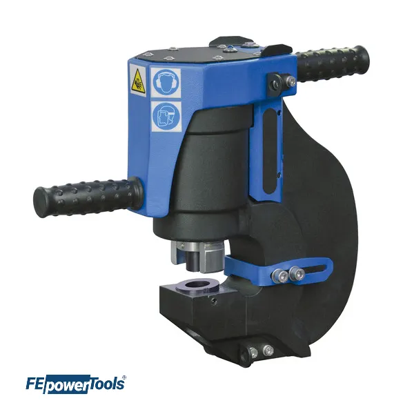Punzonadora hidráulica portátil FE Powertools FE 60 HP para perforado industrial metálico